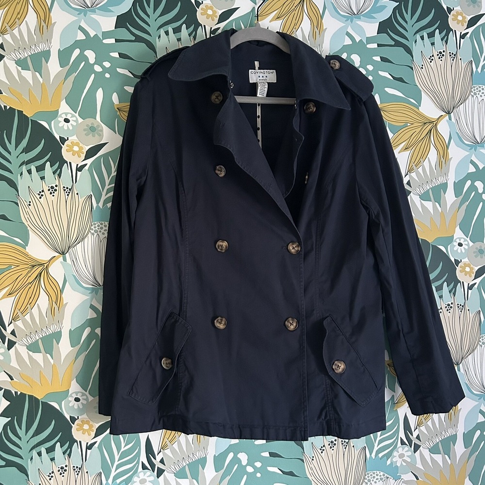 Covington Blue Pea Coat Youth XL (14-16) Classic must‎ Have Winter